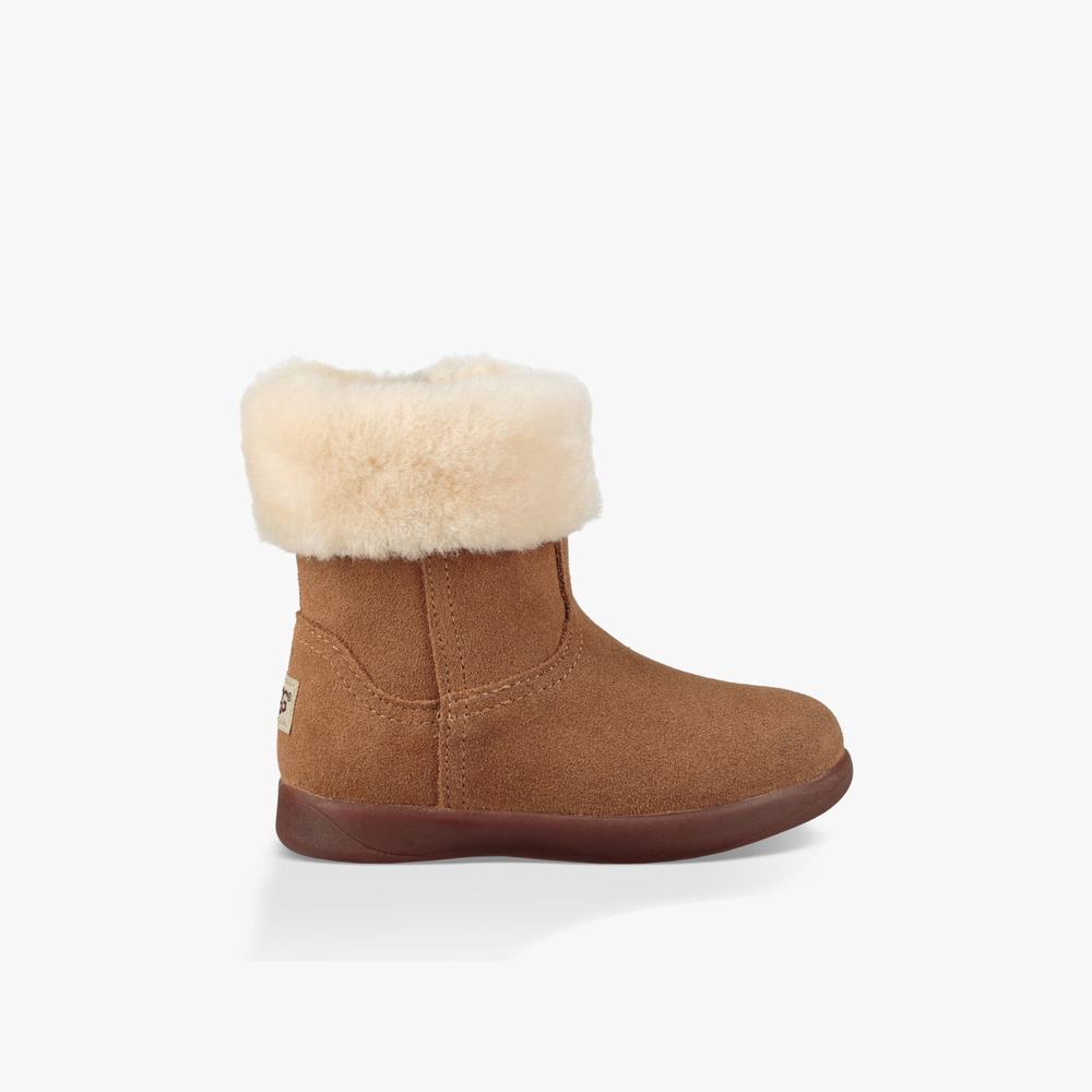 Bottes UGG Jorie II Fille Marron Soldes 229JLUTX